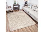 Teppich LIVABLISS "DUBAI", beige, B:200cm H:62,5mm L:290cm, Polypropylen, Teppiche, Teppich