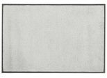 Fußmatte OTTO HOME "Lavea" Gr. 15, grau, B:40cm H:9mm L:60cm, Kunstfaser, Teppiche, Fußmatte, Schmutzfangmatte, Uni-Farben, In- und Outdoor-Teppich, waschbar