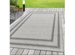 Outdoorteppich AYYILDIZ TEPPICHE "ARUBA 4901, auch als Läufer", beige (cream), B:60cm H:6mm L:100cm, Polypropylen, Teppiche, Outdoorteppich, Pflegeleicht, Modern, In- und Outdoor geeignet