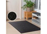 Fußmatte OTTO HOME "Vianne, Schmutzfangmatte Indoor, für Hausflur und Eingangsbereiche", grau (anthrazit), B:80cm H:10mm L:120cm, Kunstfaser, Teppiche, Fußmatte, Eingangsmatte, rutschfeste Unterseite, meliert, waschbar