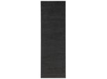 Läufer OTTO HOME "Lavea" Gr. 11, schwarz, B:60cm H:9mm L:180cm, Kunstfaser, Teppiche, Läufer, Läufer, Teppichläufer, Brücke, Schmutzfangmatte, Uni-Farben, waschbar