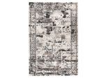 Teppich KAYOOM "Olivo 921", grau, B:120cm H:13mm L:170cm, Polyester, Teppiche, Teppich, Kurzflor, Vintage, Modernes Muster, Deko, Vegan