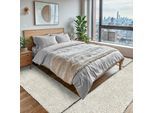 Hochflor-Teppich OTTO HOME "Banji", beige (creme), B:80cm H:37mm L:250cm, Polypropylen (PP), Teppiche, Hochflor-Teppich, Uni Farben, weich und flauschig, auch als Läufer & in rund erhältlich