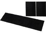 Bettumrandung OTTO HOME "Shaggy 30" Gr. 14, grau (anthrazit), H:30mm, Obermaterial: 100% Polypropylen, Bettumrandungen, Bettumrandung, gewebt, 2- oder 3-teilig, Bettvorleger, Läufer-Set, Uni-Farben