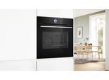 BOSCH Backofen "HBG7363B1", Energieeffizienz: A+, schwarz, B:59,4cm H:59,5cm T:54,8cm, Backöfen, Innovativer digitaler Bedienring & praktische Abschaltautomatik, Backofen