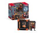 Spielfigur SCHLEICH "ELDRADOR CREATURES, BattleCave Lavahyäne (42674)", bunt, Spielfiguren, Kinder, Kunststoff, Spielfigur