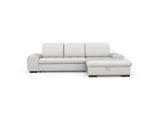 Ecksofa SIT & MORE "Luxor L-Form", silber, B:275cm H:82cm T:173cm, Luxus-Microfaser ALTARA NUBUCK (100% Polyester);Soft clean (98% Polyester, 2% Polyamid);Struktur fein (100% Polyester), Sofas, Ecksofa, wahlweise mit Schlaffunktion, Bettkasten und Kopfteilverstellung