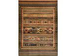 Teppich THEKO "Gabiro 416", bunt, B:90cm H:10mm L:160cm, Kunstfaser, Teppiche, Teppich, Kurzflor, Orient Optik, Wohnzimmer