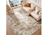 Teppich LIVABLISS "CAPRI", bunt (braun), B:160cm H:11mm L:213cm, Polyester, Polypropylen (PP), Teppiche, Teppich