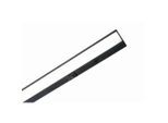 HKT , Schwarz , Metall , 45x1.5x4 cm ,