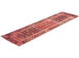 Teppich TOM TAILOR HOME "Funky Orient Ghom", rot, B:60cm H:5mm L:230cm, Baumwolle, Kunstfaser, Teppiche, Teppich, Kurzflor, Orient-Optik, Vintage Design, mit Bordüre, auch als Läufer