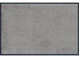 Fußmatte "Original Uni, Schmutzfangteppich" Gr. 15, grau (hellgrau), B:40cm H:9mm L:60cm, Kunstfaser, WASH+DRY BY KLEEN-TEX, Teppiche, Fußmatte, Schmutzmatte, rutschhemmend, auch als Läufer erhältlich