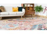 Teppich CALO-DELUXE "Emin 600", bunt (orange, multi), B:80cm H:10mm L:150cm, Baumwolle, Teppiche, Teppich, reine Baumwolle, Wohnzimmer