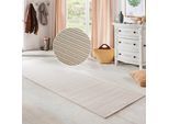 Läufer HANSE HOME "Nature, In- und Outdoor" Gr. 50, beige (creme), B:80cm H:5mm L:350cm, Kunstfaser, Teppiche, Läufer, Teppich, Wetterfest, Balkon, Flur, Wohnzimmer, Wasserfest, Sisal Optik