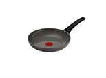 Bratpfanne TEFAL "Renewal", grau, B:24,6cm H:7,5cm L:40,8cm Ø:24cm, Pfannen, Bratpfanne, Keramikbeschichtung, 100% recycelter Aluminiumkörper, Thermo-Signal