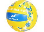 Volleyball PRO TOUCH "BEACH-VOLLEYB. IPANAYA 50" Gr. 5, gelb (gelb, blau, weiß), Bälle, Kinder, 5, Volleyball, für Babys, Kinder und Jugendliche, mit modischem Beachprint