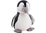 Kuscheltier NICI "Crazy Friday, Pinguin Patschi 45cm schlenkernd", schwarz-weiß (grau), Plüschfiguren, KinderH:45cm, Plüsch, Polyester, Kuscheltier, H:45cm