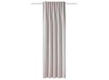 Möbelix , Naturfarben , Textil , Uni , 140x300 cm , Oeko-Tex® Standard 100 , für Stange und Schiene geeignet, mit Kombiband ,
