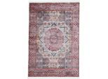Teppich CARPETFINE "Anil", rot, B:80cm H:7mm L:150cm, Polypropylen, Teppiche, Teppich, Vintage Orient Look, Wohnzimmer
