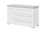 PAIDI Wickelkommode Kira ¦ weiß ¦ Maße (cm): B: 135,3 H: 90,3 T: 55.6