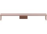 Schreibtischaufsatz SCHILDMEYER "Smash, Bildschirmaufsatz, Made in Germany, B: 110 cm", rot (apricot), B:110cm H:12,7cm T:20cm, Holzwerkstoff, Möbelaufsätze, Schreibtischaufsatz, Solide Verarbeitung - Dieses Produkt ist in Deutschland gefertigt