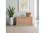 Sitzbank OTTO HOME "Binz", braun (sonoma, eichefarben), B:90cm H:45cm T:40cm, Holzwerkstoff, MDF, Sitzbänke, Sitzbank, zwei unterschiedliche Farbvarianten, mit Stauraum, Breite 90 cm