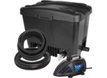 T.I.P. Teichfilter-Set - Für 10.000 l Teich, UV-C 11 W, Wet-and-Dry, 35 l Filterbehälter, WDF 10000 UV 11, 30495