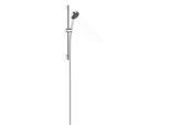 hansgrohe Activera Select S Duschset 28045000 2 Strahlarten wassersparend+ mit Duschstange, Ø 95mm, Bohrabstand 625mm, chrom