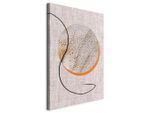 artgeist , Orange, Cappuccino , Textil, Holzwerkstoff , rechteckig , 40x60x1.2 cm , Keilrahmen ,