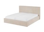 Polsterbett mit Bettkasten Deli ¦ beige ¦ Maße (cm): B: 162 H: 106