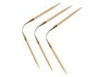 addi Strumpfstricknadeln "CraSyTrio", Bambus, 24 cm