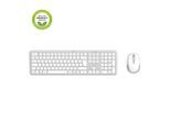 HAMA Tastatur- und Maus-Set "Tastatur und Maus kabellos (Multi Device 2,4GHz, 2x Bluetooth, QWERTZ)", weiß, Eingabegeräte-Sets, Tastatur- und Maus-Set
