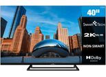 DLED-Fernseher SMART TECH "40FN01V3", Energieeffizienz: E, schwarz, Fernseher, 40 ″, DLED-Fernseher, B:89,18cm H:51,1cm T:8,44cm
