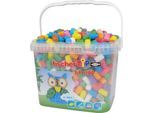Kreativset FISCHERTECHNIK "fisher TiP Eimer 1200 Teile", bunt, Kreativsets, KinderB:28,7cm H:21,5cm T:24,7cm, Kunststoff, Kreativset, B:28,7cm H:21,5cm T:24,7cm
