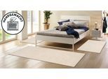 Bettumrandung OTTO HOME "Wolly, Handweb Teppiche" Gr. 14, beige (natur), H:14mm, Obermaterial: 93% Wolle, 7% Polyester, Bettumrandungen, Bettumrandung, Bettvorleger, Wolle, handgewebt, Läufer-Set Wohnzimmer, Schlafzimmer