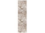 Flair Rugs , Naturfarben , Textil , Struktur , rechteckig , 230x60 cm , Reach , für Fußbodenheizung geeignet, in verschiedenen Größen erhältlich ,