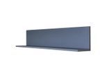 FlexWell , Platinfarben , Holzwerkstoff , 100x22.8x18.6 cm ,