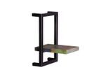 Mid.you , Mehrfarbig, Schwarz , Holz, Metall , Altholz,Altholz , massiv,massiv , 6 Fächer , 120x75x25 cm ,