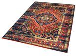 Teppich SANAT "Vintage 1614" Gr. 2, bunt, B:80cm H:13mm L:150cm, Kunstfaser, Teppiche, Teppich, Wohnzimmer, Kurzflor, Vintage Look, Retro