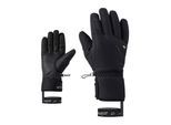 Skihandschuhe ZIENER "KJELAA-Z GORE‑TEX + GORE‑TEX plus warm DAMEN", Damen, Gr. 7, schwarz, Materialmix, Handschuhe Skihandschuhe, wasserdicht, winddicht, atmungsaktiv, extra warm, Lederanteil