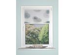 Plisseerollo HOME WOHNIDEEN "RAWLINS, ohne Bohren, halbtransparent, bedruckt", grau (stein), B:70cm H:130cm, Obermaterial: 100% Polyester, Raffrollos, Plisseerollo, halbtransparent