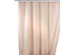 Duschvorhang WENKO "Uni White", beige, B:180cm H:200cm, Polyester, Duschvorhänge, Duschvorhang, Höhe 200 cm, Polyester, waschbar