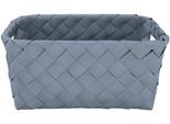 Aufbewahrungskorb KLEINE WOLKE "Aspera", blau (mare), Polyethylen (PE), Aufbewahrungsboxen, Aufbewahrungskorb