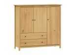 Livetastic , Naturfarben, Honig , Holz , Kiefer , massiv , 3 Fächer , 2 Schublade(n) Schubladen , 142x137x45 cm , stehend ,