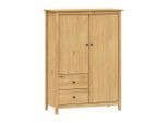 Livetastic , Naturfarben, Honig , Holz , Kiefer , massiv , 1 Fächer , 2 Schublade(n) Schubladen , 99x137x45 cm , stehend ,