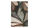 Esprit , Anthrazit, Braun, Grün, Schwarz, Beige , Textil , Floral , rechteckig , 133x200 cm , Textiles Vertrauen - Oeko-Tex®, Hohenstein, AZO-frei, Oeko-Tex® Standard 100 , für Fußbodenheizung geeignet, in verschiedenen Größen erhältlich, Fasern thermofixiert (heatset), lichtunempfindlich, pflegeleicht, strapazierfähig, leicht zusammenrollbar ,
