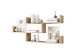 Mid.you , Eiche Wotan , Holzwerkstoff , 119.1x55x18 cm , hängend ,