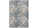 Teppich ASTRA "Venosa 252", blau (blau, creme), B:200cm H:5mm L:290cm, Polyester, Viskose, Teppiche, Teppich, Indoor, Designed in Germany, Oeko-Tex