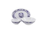 Creatable , Blau, Weiß , Keramik ,
