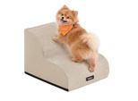 FEANDREA Hundetreppe, 2/3/4Stufen, Waffelcord, wasserdicht, rutschfest, abnehmbarer waschbarer Bezug